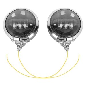 Letric Lighting 4.5in Passing Lamps Black