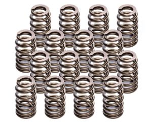 Valve Spring - Ovate Beehive Spring - 313 lb/in Spring Rate - 1.140 in Coil Bind - 1.290 in OD - Set of 16