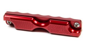 Feeler Gauge Holder - Dual - Aluminum - Red Anodized - Each