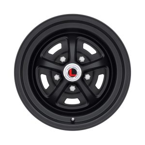 Legendary Wheels Magnum 500 Stealth Black 15x7 Wheels, Black, 15 in. x 7.00 in., Aluminum, Matte Black, 5 x 114.3mm Bolt Circle, 4.25 in. Backspacing, Each