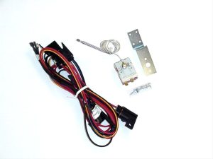 Maradyne Electric Fan Controllers MFA100 Controller, Single/Dual, Radiator Probe, Adjustable, 32-240 Degrees F Range, Kit