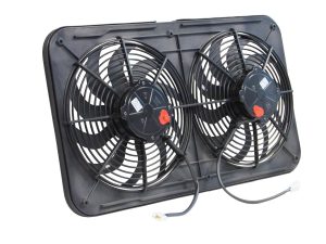 12 Inch 3,400 CFM Maradyne Jetstreme II Fan MJS22KPS Electric Fans, Platinum Supreme, Dual in. Diameter, Puller, Each