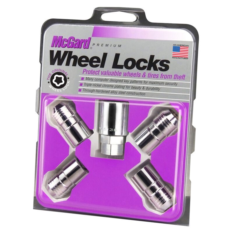 McGard Wheel Lock Nut Set - 4pk. (Cone Seat) M14X1.5 / 21mm & 22mm