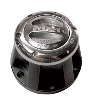 Mile Marker Supreme Locking Hubs 457 Hubs, Manual, Supreme, Chrome, Jeep, International, Pair