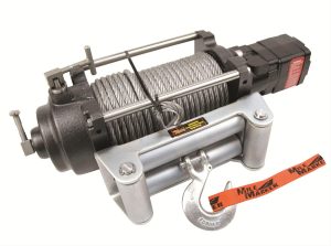 12,000 lbs. Mile Marker Hydraulic Winch 70-52000C Winch, Hydraulic, lb., Roller Fairlead, 3/8 in. x 100 ft. Cable, Each