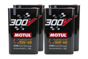 MOTUL Engine Oil 110818 Racing Oils, 300V COMPETITION 5W-40 4X5L