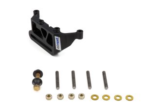 Panhard Bar Bracket - Axle Mount - Bolt-On - Aluminum - Clear Anodized - Each