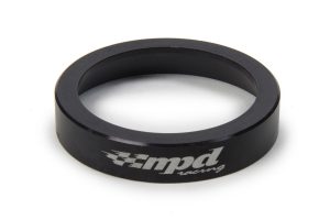 Axle Spacer - 0.5 in Thick - Cone - Female - MPD System Saver - Aluminum - Black Anodized - 36 Spline - Sprint Car - Each