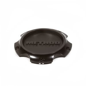 Method Race Wheels Center Caps CP-T077L122-B Cap, Screw-on, Matte Black, Aluminum, 87mm, MR308, MR310, MR311, MR312, MR501, MR502, MR605, MR606, MR610, Each