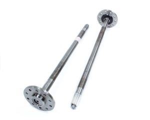 Axle Shaft - 29.5 in Long - 30 Spline Carrier - 5 x 4.75 in Bolt Pattern - C-Clip - Steel - Natural - GM 12-Bolt - GM A-Body / F-Body 1967-76 - Pair