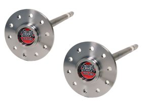 Axle Shaft - 31.313 in Long - 30 Spline Carrier - 5 x 4.75 in Bolt Pattern - C-Clip - Steel - Natural - GM 12-Bolt - GM A-Body 1966-70 - Pair