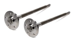 Axle Shaft - 27.063 in and 31.063 in Long - 28 Spline Carrier - 5 X 4.50 in Bolt Pattern - Ford 9 in - Mustang 1967-70 - Pair