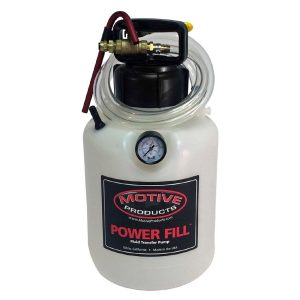 Transfer Pump - Power Fill - Manual - Hand Siphon - Plastic - Black / White - 1 gal - Pressure Gauge - Each