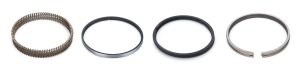 Piston Rings - American V8 Engine Ring Series - 4.080 in Bore - 1.2 x 1.2 x 3.0 mm Thick - Standard Tension - Steel - Nitride - 8-Cylinder - Kit
