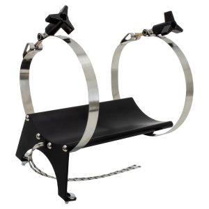 Nitrous Outlet Heated Bottle Brackets 00-64000 Oxide Bracket, Heated, Aluminum, Natural, Each