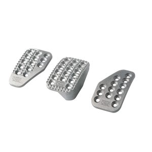 OMP Sand-Blasted Aluminum Pedals (Set of 3)