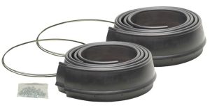 Pacer Performance Flexy Flares Fender 52-197 Flare, Front, Rear, Black Synthetic Rubber, Universal, Each