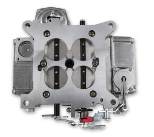Quick Fuel Slayer Series 450 CFM 4-Barrel Carburetor SL-450-VSTRF Carburetor, Series, cfm, Vacuum Secondary, Front Position, Tunnel Ram, 4-Barrel, Square Bore, Tumble Polished, Each