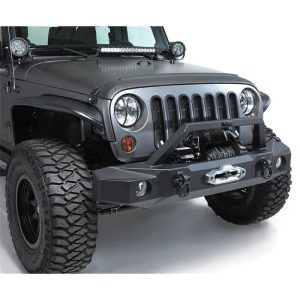 Rampage 2007-2018 Jeep Wrangler(JK) TrailGuard Front Bumper - Black