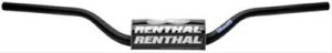 Renthal Fatbar Handlebars 821-01-BK Handlebars, Fatbar, McGrath/Short Style, Aluminum, Black Anodized, 1.125 in. Diameter, 31.693 in. Width, Each