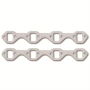 Remflex Exhaust Header Gasket Sets 3003 Gasket, Graphite, 1.500 in. x 1.125 in. Port, 0.125 in. Thick, Ford, Lincoln, Mercury, 289, 302, 351W, Set