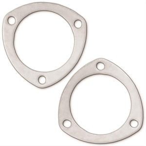 Remflex Collector Gaskets 8002 Gaskets, Graphite, 3-Hole, 3.00 in. Inside Diameter, Pair