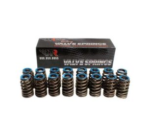 Valve Spring - Ovate Beehive Spring - 386 lb/in Spring Rate - 1.28 in Coil Bind - 1.271 in OD - Set of 16