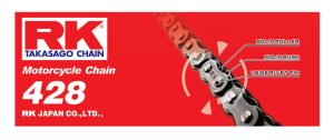 RK Chain 428-110 - Natural