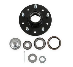 REKUDO Forged Hubs for 1970-1981 CAMARO, FIREBIRD, 1969-1982 CORVETTE - RK600-01 Wheel Hub and Bearing, Steel, Black Coated, C3 Corvette, Each