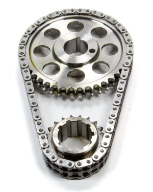 Timing Chain Set - Red Series - Double Roller - Keyway Adjustable - Billet Steel - Pontiac V8 - Kit