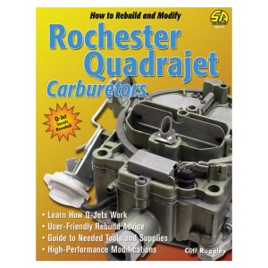 Book - How to Rebuild and Modify Rochester Quadrajet Carburetors - 128 Pages - Paperback - Each
