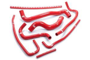 Hose Kit - Coolant System - 8 Hose Set - Silicone - Red - GM LS-Series - Chevy Corvette 1997-2004 - Kit