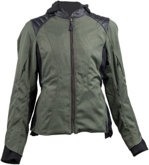 Speed and Strength Daydream Textile Jacket Olive/Black Womens - 2XL
