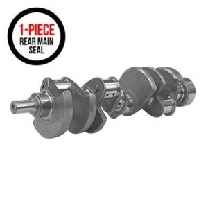 Scat Cast Crankshafts 9-10526 Crankshaft, 1-Piece Seal, Internal Balance, Steel, 3.480 in. Stroke, Chevy, 350, Each