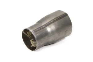 Exhaust Pipe Reducer - 2.5 in OD to 3.5 in ID - 4.625 in Long - Steel - Natural - Each