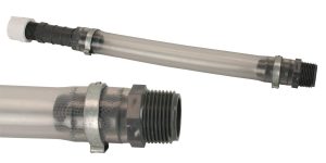 Sunoco Race Jug Hoses R3044 Utility Spout, Deluxe Fuel Hose, Clear, Each