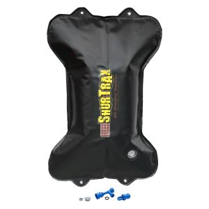 Water Ballast - 36 x 24 x 3 in - Up to 100 lb - Vinyl - Black - Passenger Car / SUV - Kit