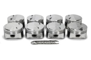 Piston - Premium Forged - Forged - 3.780 in Bore - 1.5 x 1.5 x 3.0 mm Ring Groove - Plus 5.00 cc - GM LS-Series - Set of 8
