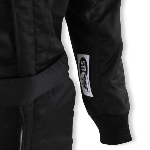 Simpson Checkers Racing Suits CK02421 Driving Suit, Checkers, One-piece, Two Layers, Nomex®, Black/White, SFI 3.2A/5, Men's X-Large, Each
