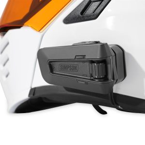 Simpson Cardo Packtalk Edge Communication Systems CSPT0001 Helmet Communicator, Edge, 1 Mile Range, 13 Hour Talk Time, Waterproof, Each