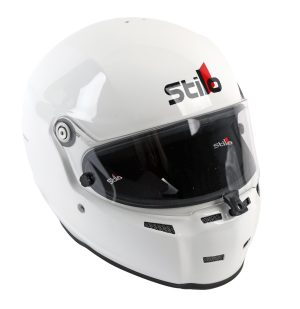 Stilo ST5 KRT20 Karting Helmets AA0714AH2U61 Helmet, KRT20, Karting, Full, Gloss, White, Clear Shield, Snell K2020, EPS Liner, No Graphic, X-Large, Each