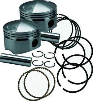 S&S Cycle 36-84 BT 3-5/8in Piston Set - Standard
