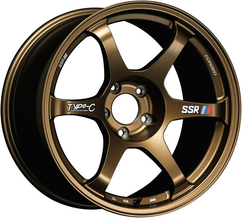 SSR Type-C Forged 18x9.5 +45 5/100 - Racing Bronze Wheel ssr