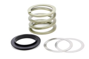 Coil Spring - Helper - 2.625 in ID - 2.4 in Length - 168 lb Spring Rate - Steel - Gold - Each