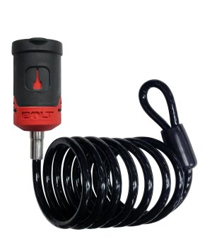 BOLT Cable Locks 7018451 Lock, 0.312 in. Diameter, 6.0 Length, Uses Ford Ignition Key, Each
