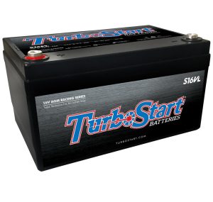 450 CCA TurboStart 16 V Racing Battery S16VL BCI Group 34 Battery, Racing, Light Weight, AGM, V, 500 amps, Top Terminals, Group, Each