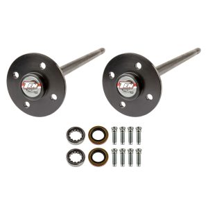 Axle Shaft - Performance Rear Axle Kit - 29 in Long - 28 Spline Carrier - 4 x 4.25 in Bolt Pattern - C-Clip - Steel - Black Oxide - Ford 8.8 in - Ford Mustang 1979-93 - Kit