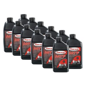 Torco MTF Manual Transmission Fluid A200022C Fluid, MTF, Mineral, GL-5, 1 Liter, Set of 12