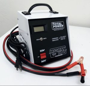 Battery Charger - Mighty Tiny - 12V / 16V - 25 Amp - Indicator Lights - Each