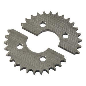 Axle Pulley - 30 Tooth - Aluminum - Natural - Quarter Midget - Each